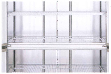 Reach In Refrigerators stainless steel interior